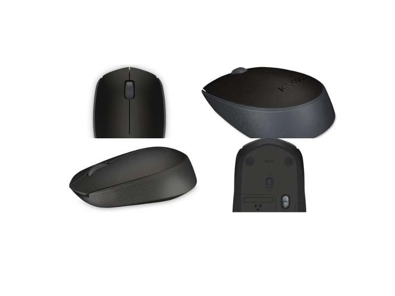 MOUSE LOGITECH  OPTICO M170 WIRELESS BLACK